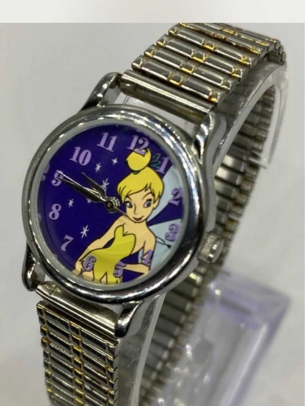Disney ^^^ Tinker Bell Purple Dial Wristwatch ^*^ Collectors ***
